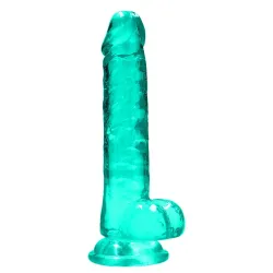 Real Rock Crystal Gode Crystal Clear 14 x 3.5cm Vert